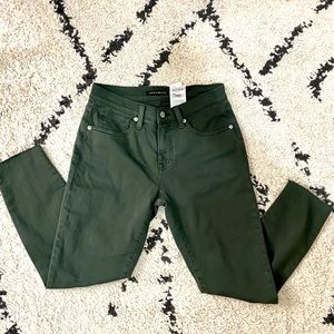 Ava Crop Lucky Brand jeans | Size 4 Army Green
